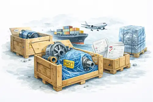 Exportgerechte Verpackung