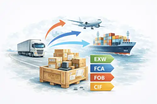 Versandarten & Incoterms